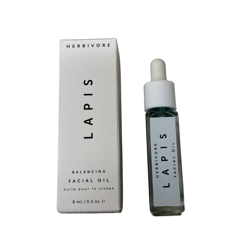 Herbivore Botanicals Lapis Facial Oil Mini 8ml Blue Tansy Balancing NIB